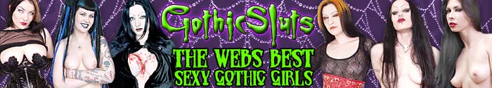 gothicsluts.com Gothic Sluts has all the hottest Sexy Hardcore Goth Girls