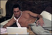 hunk showing cock masturbate